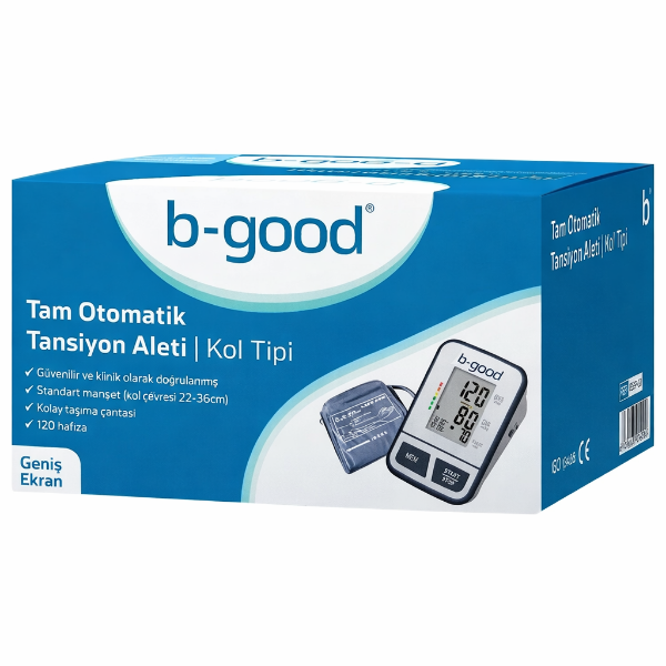 B-Good Tam Otomatik Koldan Ölçer Tansiyon Aleti Dbp1231